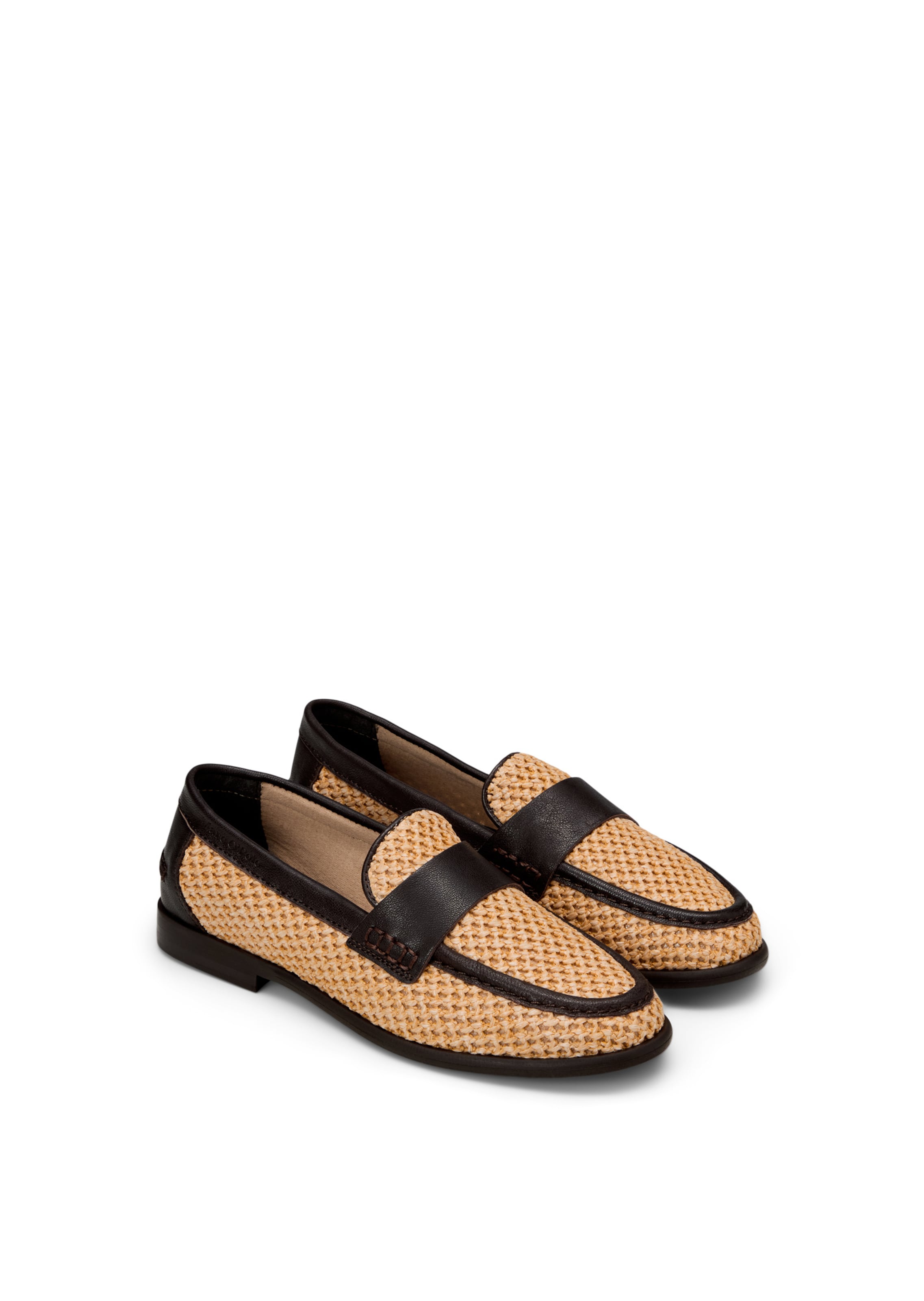 Marc O'Polo Instappers 'Fiona' in Bruin