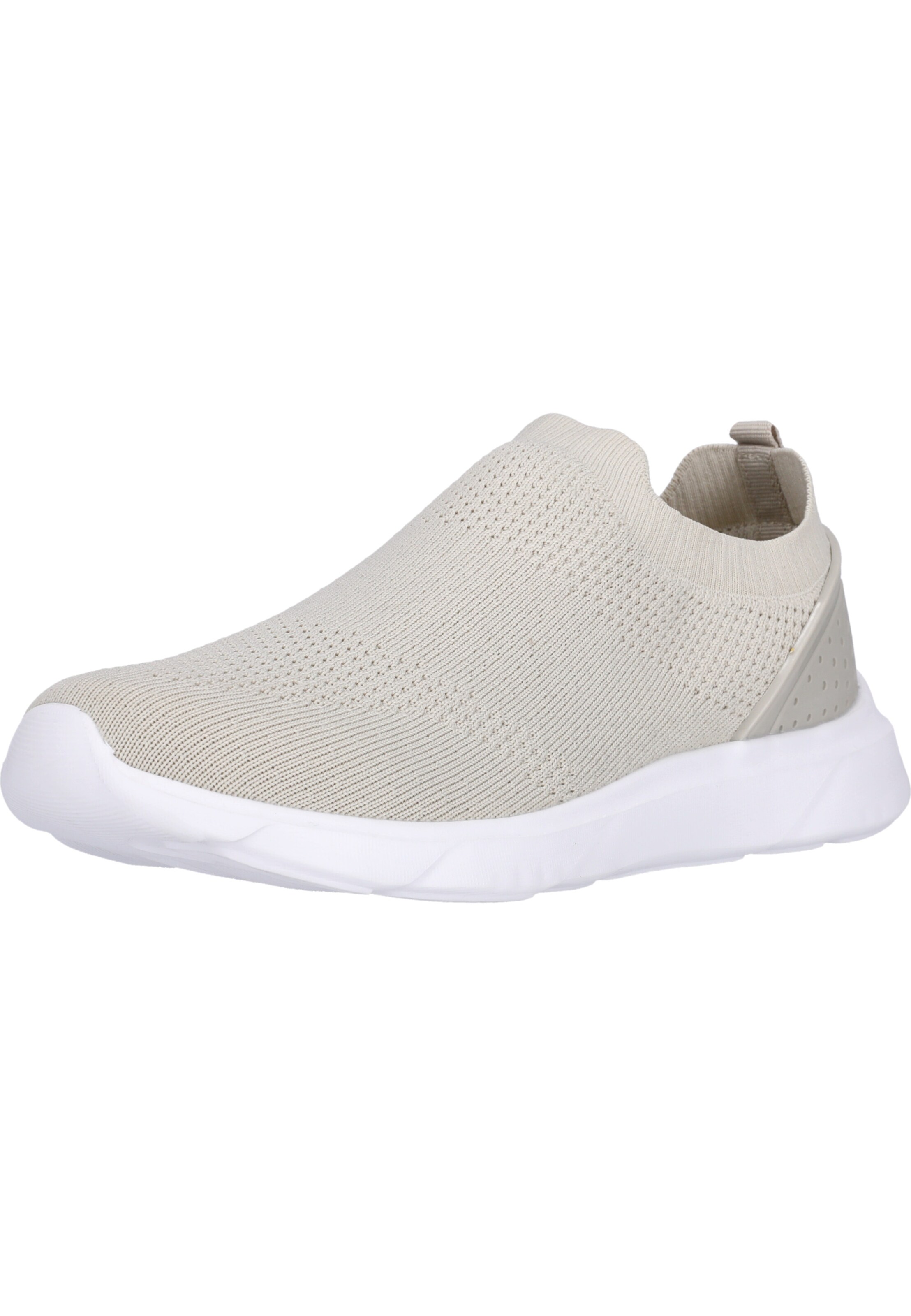 Cruz Slip-on 'Thrown' in Beige: voorkant