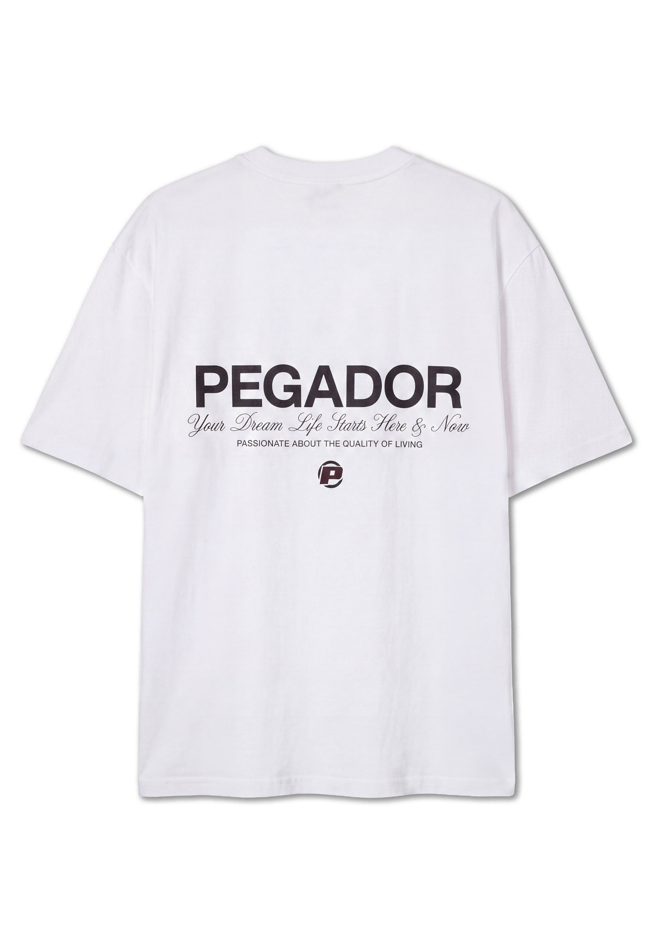 Pegador Tričko 'Pitigliano' – bílá