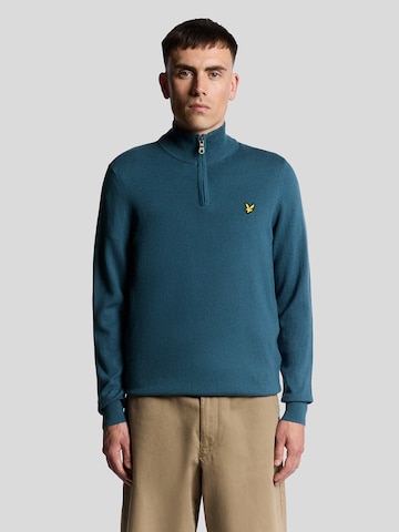 Lyle & Scott Trui in Groen: voorkant