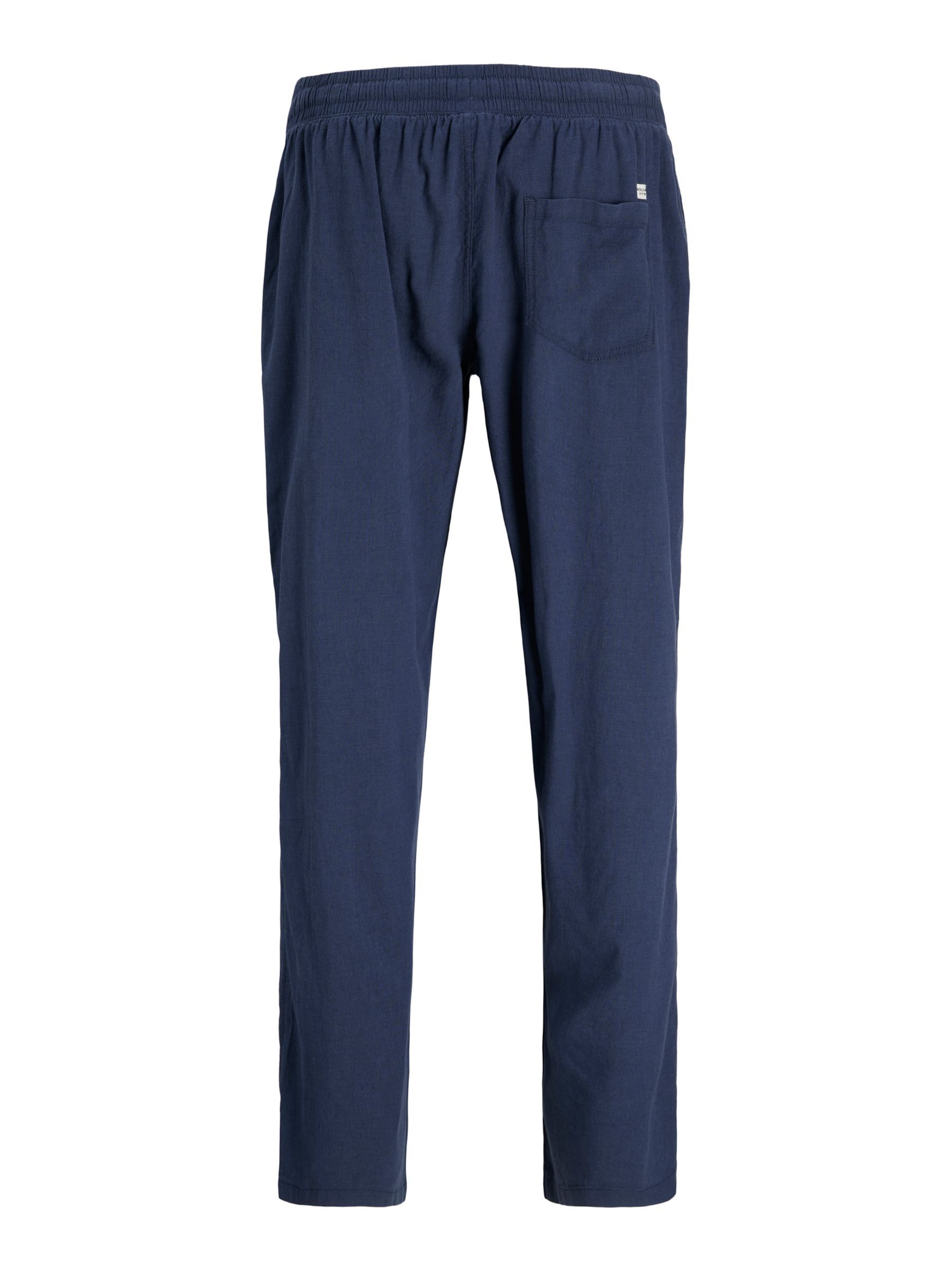 JACK & JONES - Pierna ancha Pantalón en azul