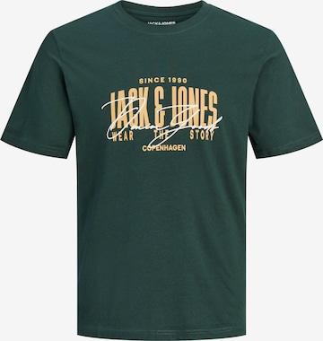 Jack & Jones Junior Shirt 'JJAERO' in Groen: voorkant