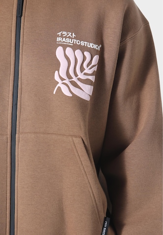 Veste de survêtement 'Sumi' Irasuto Studios en marron