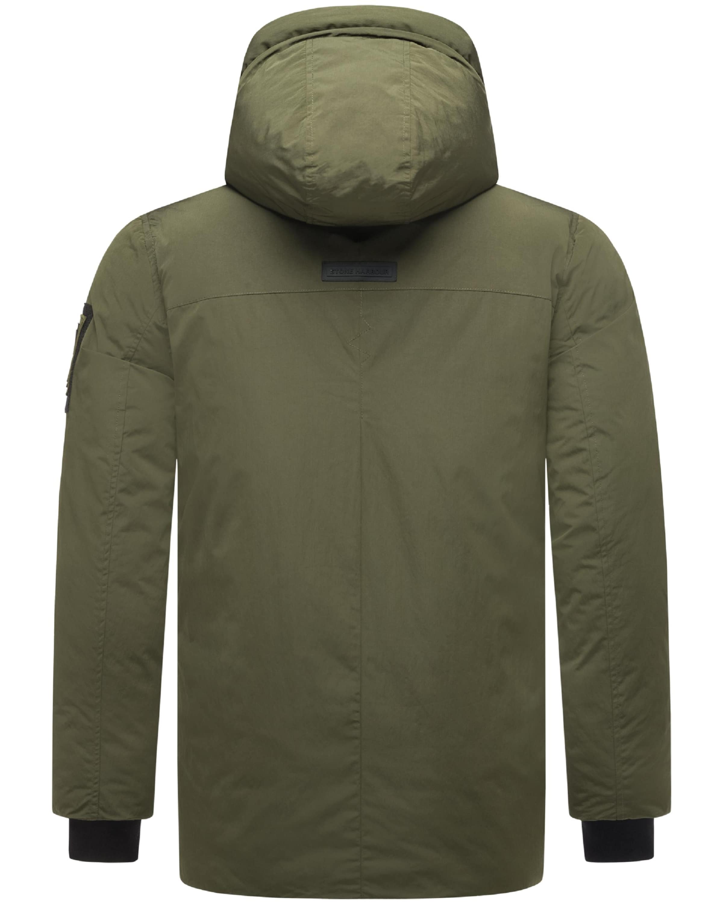 STONE HARBOUR Winterjacke 'Edriik XX' in Grün