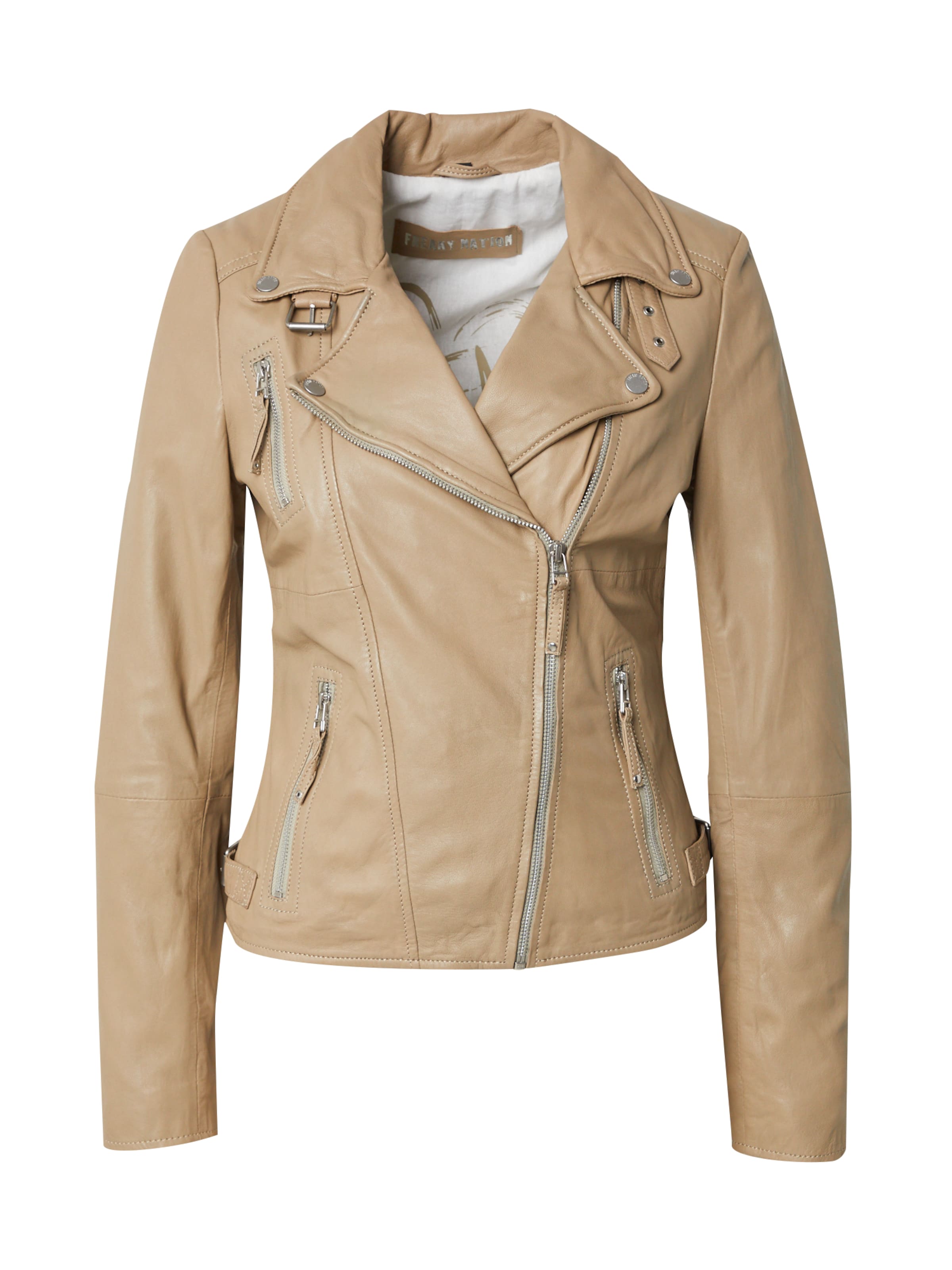 FREAKY NATION Between-Season Jacket in Green: front