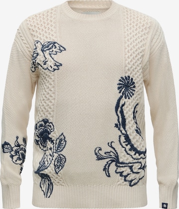 smėlio SCOTCH & SODA Megztinis: priekis