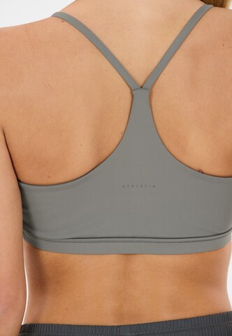 Athlecia Low Support Sport-BH 'Blossom' in Grau
