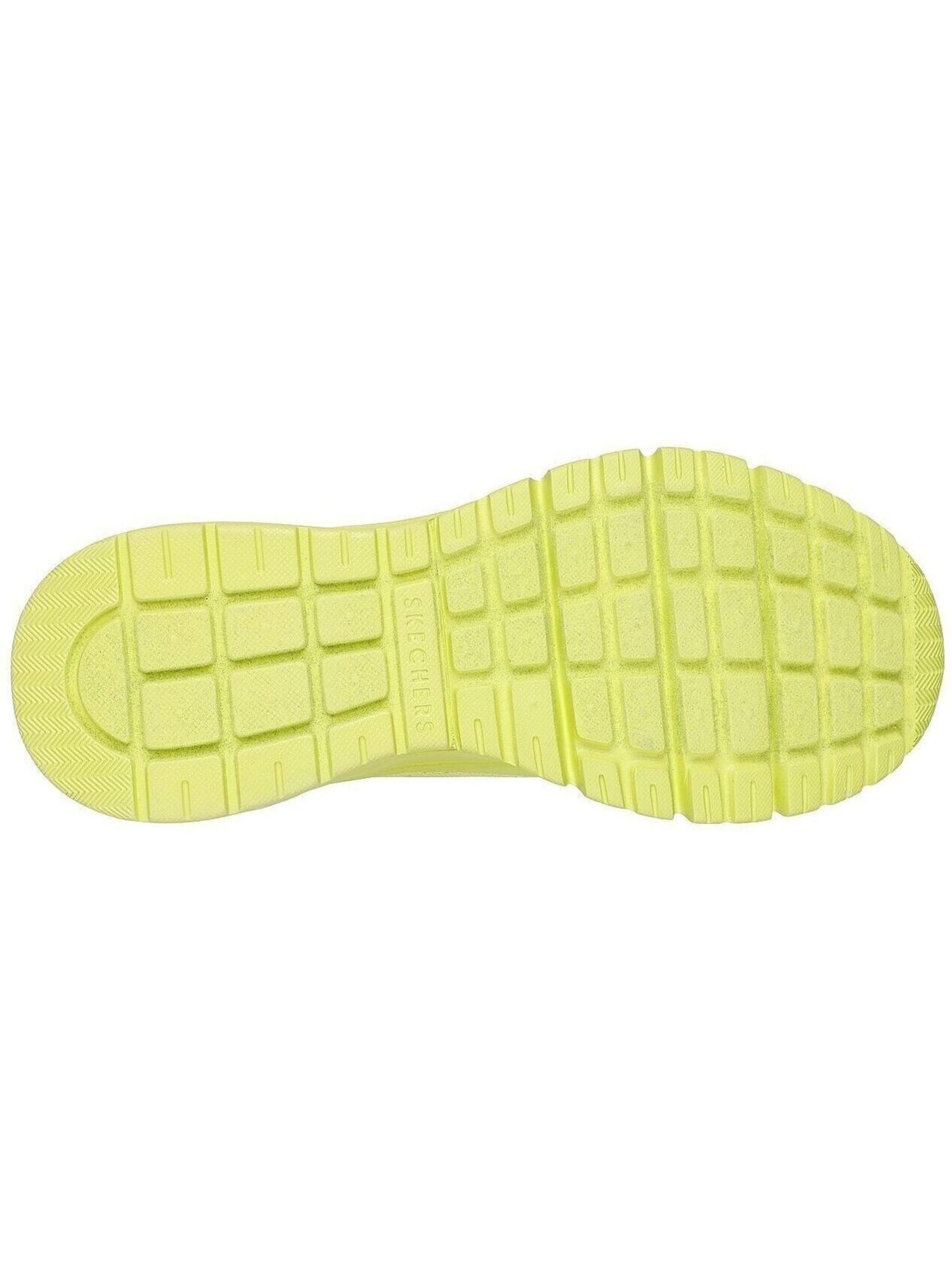 SKECHERS Sportschoen 'Uno Flex - Spring On' in Groen