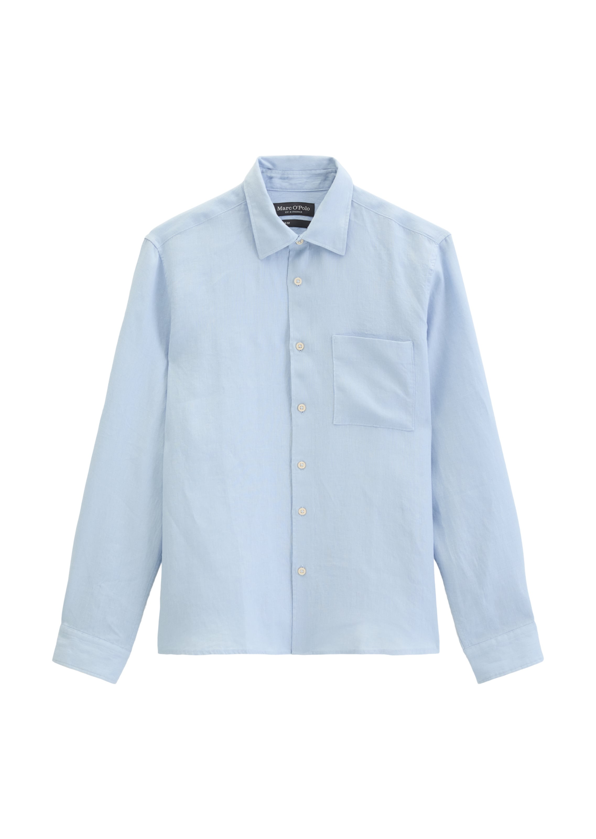 Marc O'Polo Overhemd in Blauw: voorkant