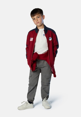 Veste de survêtement North Sails en rouge