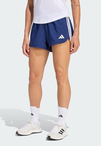 ADIDAS PERFORMANCE - regular Pantalón deportivo 'Pacer' en azul: frente