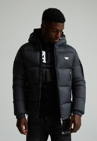 Alessandro Zavetti Winter jacket 'Nevori' in Grey