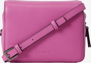 Karl Lagerfeld Schoudertas in Roze