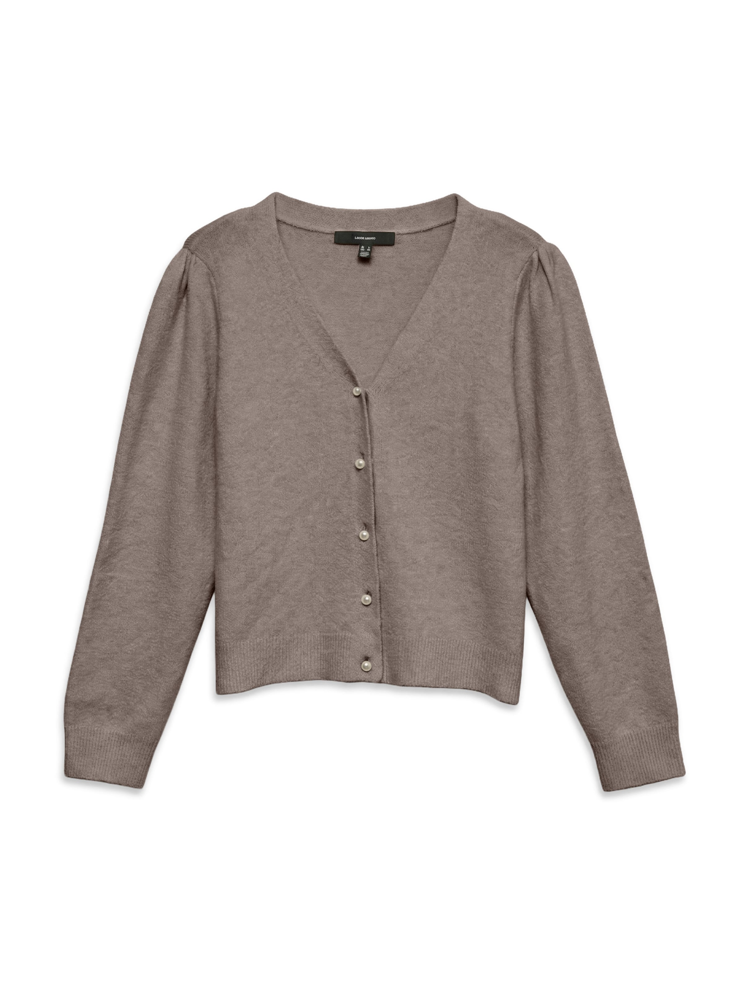 Cardigan 'VMDOFFY' VERO MODA en gris : devant