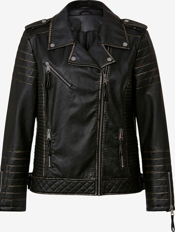 Angel of Style Between-Season Jacket in Black: front