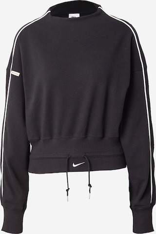 Nike Sportswear Тениска в черно: отпред