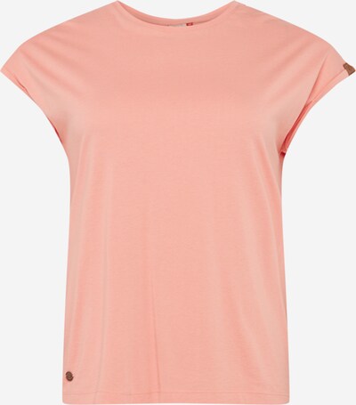 Ragwear Plus T-shirt 'DIONE' en pêche, Vue avec produit