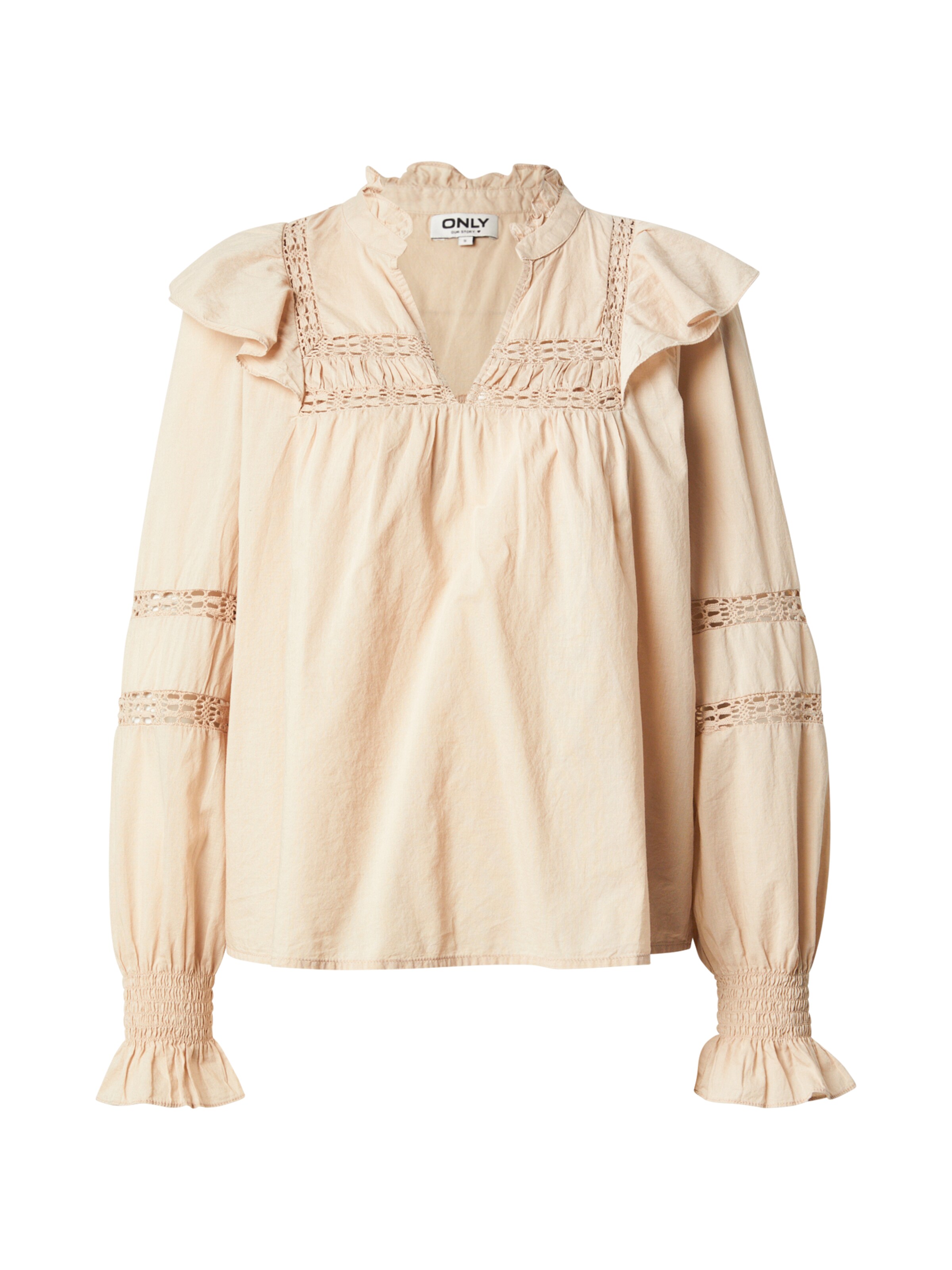 ONLY Blouse 'ONLJULIA' in Beige: front