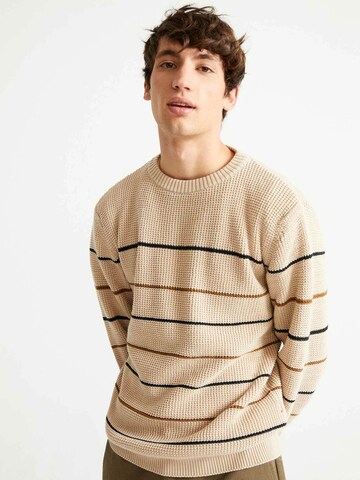 Thinking MU Pullover in Beige: predná strana