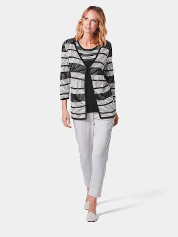 Goldner Knit Cardigan in White