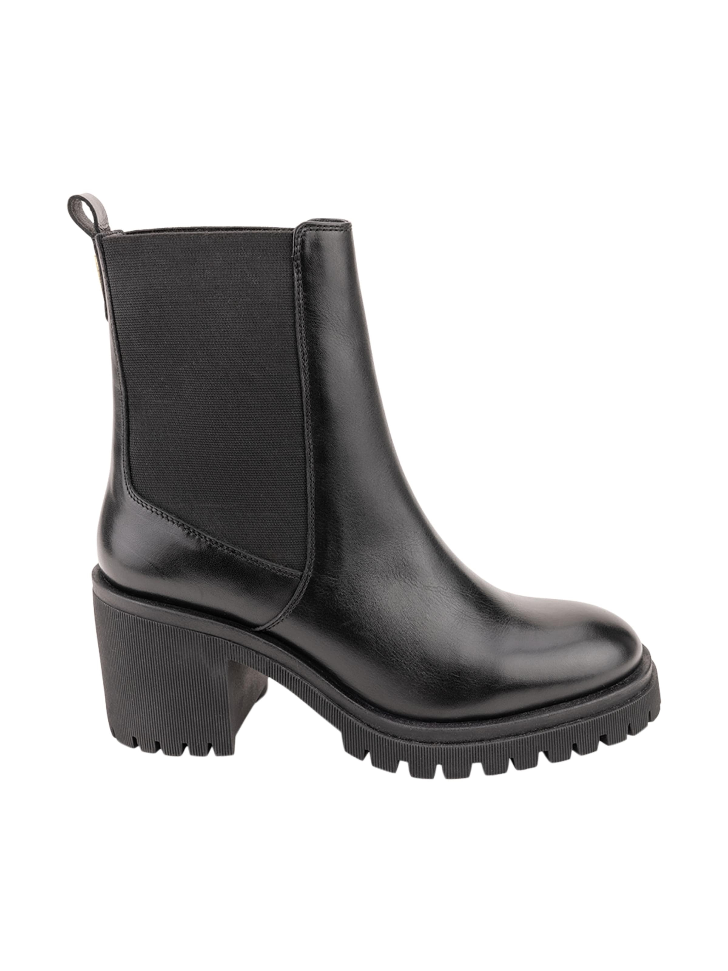 Ankle boots 'Vaneka Lederstiefeletten' di Les Tropéziennes in nero