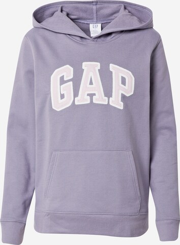 GAP Sweatshirt in Lila: voorkant