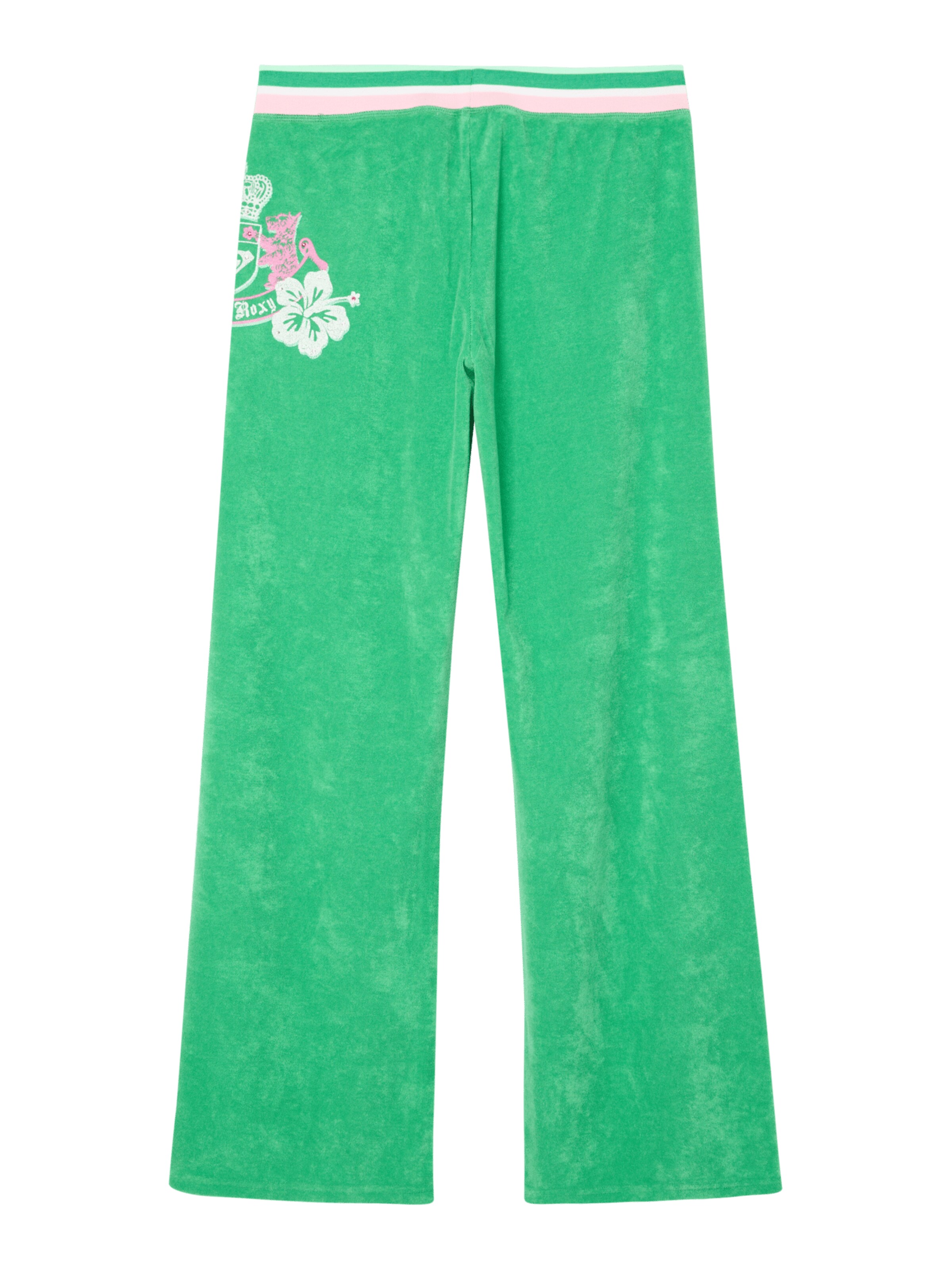 ROXY Slim fit Pants 'Roxy X Juicy Couture' in Green