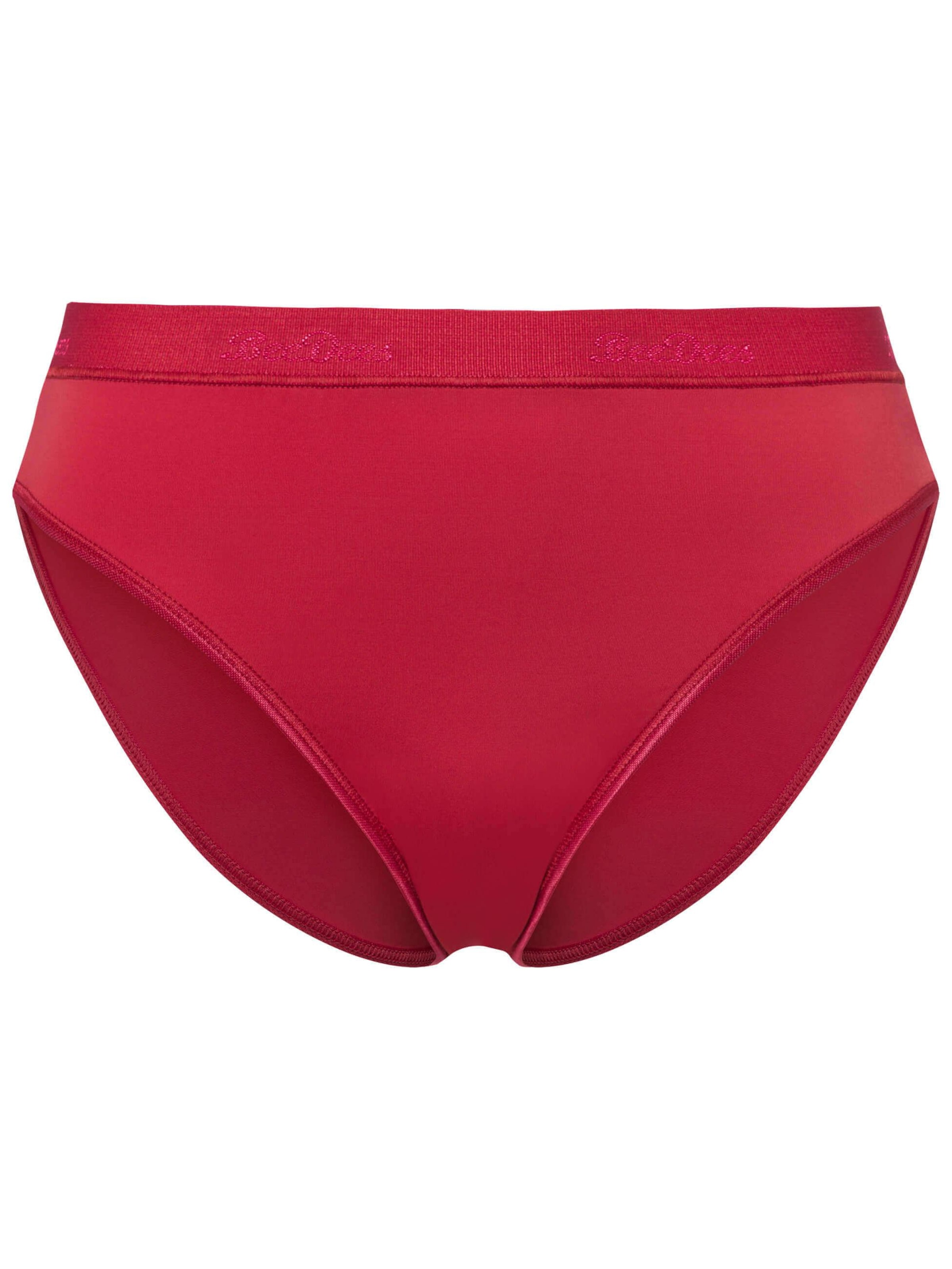 BeeDees Panty 'Slip Microfun Tai' in Red: front