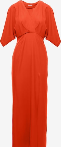 Makover Jurk in Oranje: voorkant