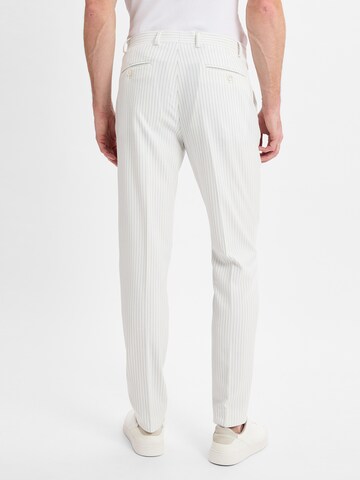 Finshley & Harding London Regular Broek in Wit