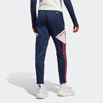 ADIDAS SPORTSWEAR Regular Workout Pants 'FC Arsenal Condivo 22' in Blue