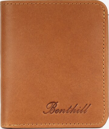 Benthill Wallet 'Slim - Mini' in Brown: front