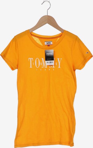 Tommy Jeans T-Shirt S in Orange: predná strana