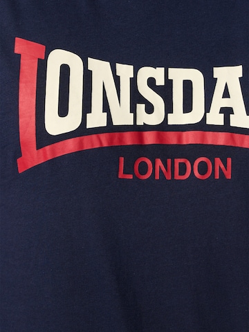 LONSDALE Μπλουζάκι σε μπλε
