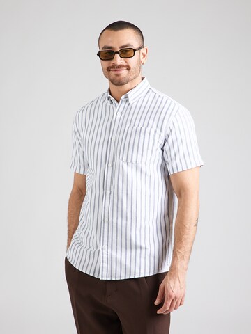 Regular fit Camicia 'JREBKEITH' di JJ Rebel in bianco: frontale