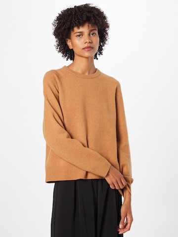 Marc O'Polo DENIM Sweater in Brown: front