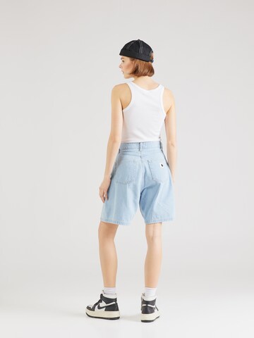 Carhartt WIP Loosefit Shorts 'Alta' in Blau