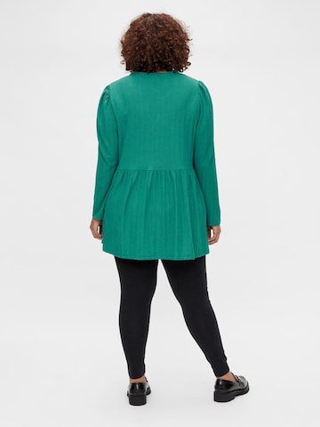 MAMALICIOUS Blouse 'MLFREIA CURVE' in Green