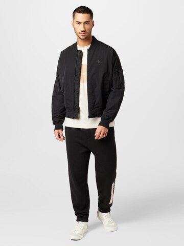 Calvin Klein Jeans Between-Season Jacket in Black