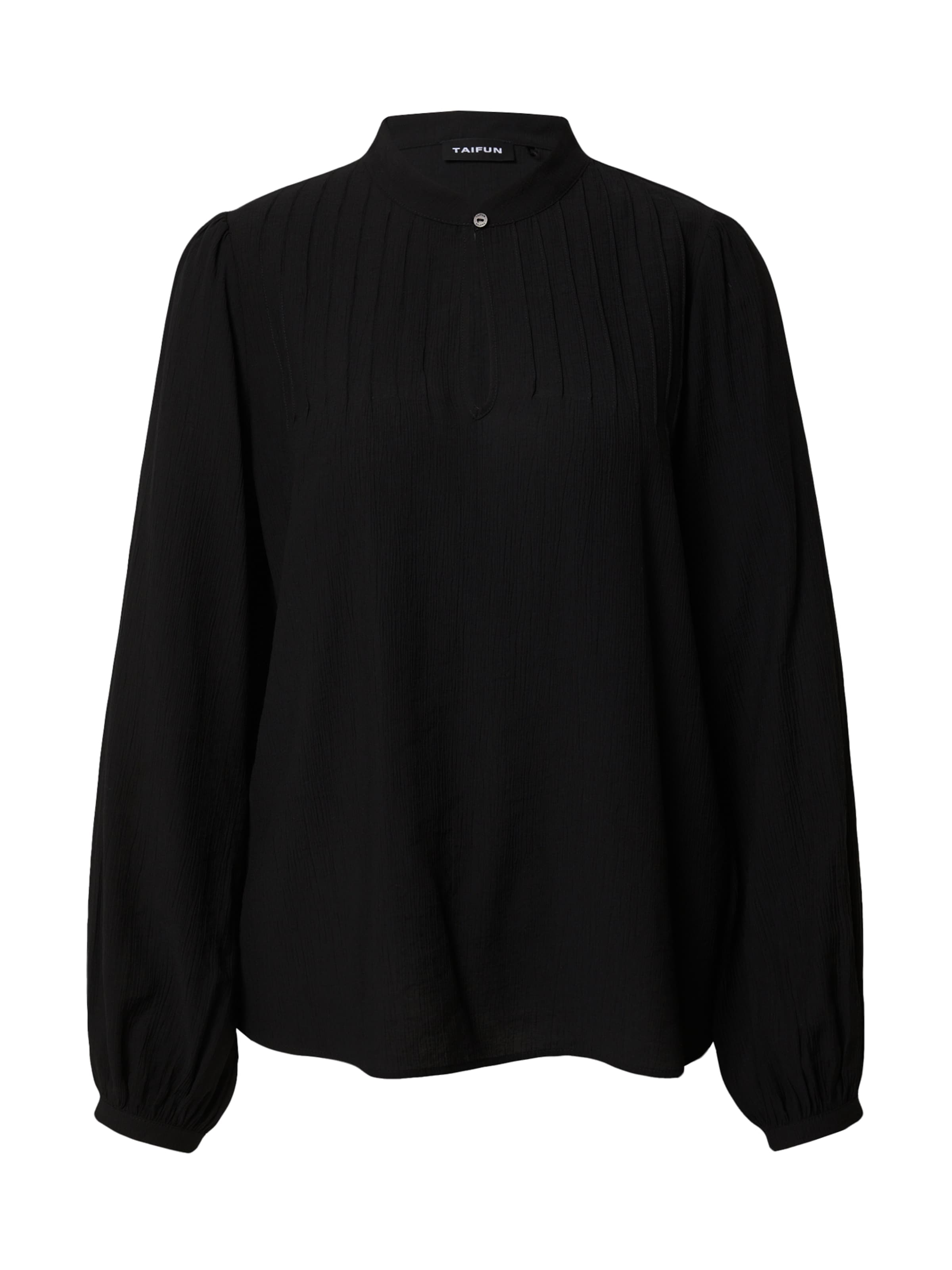 TAIFUN Блуза в черно: отпред