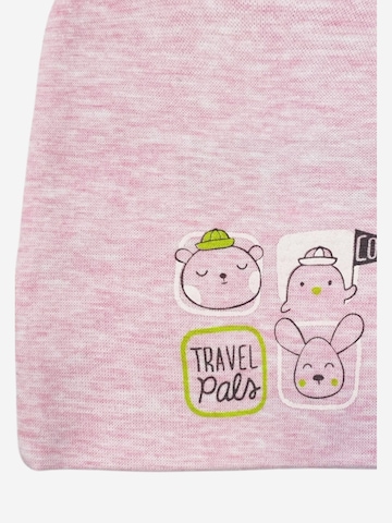 Aliap Beanie 'Tiere' in Pink