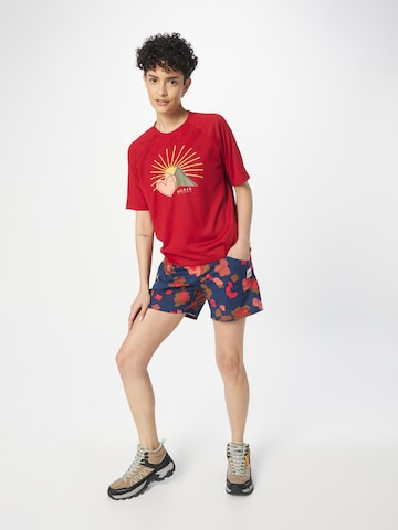 T-shirt fonctionnel 'Dambel' Maloja en rouge