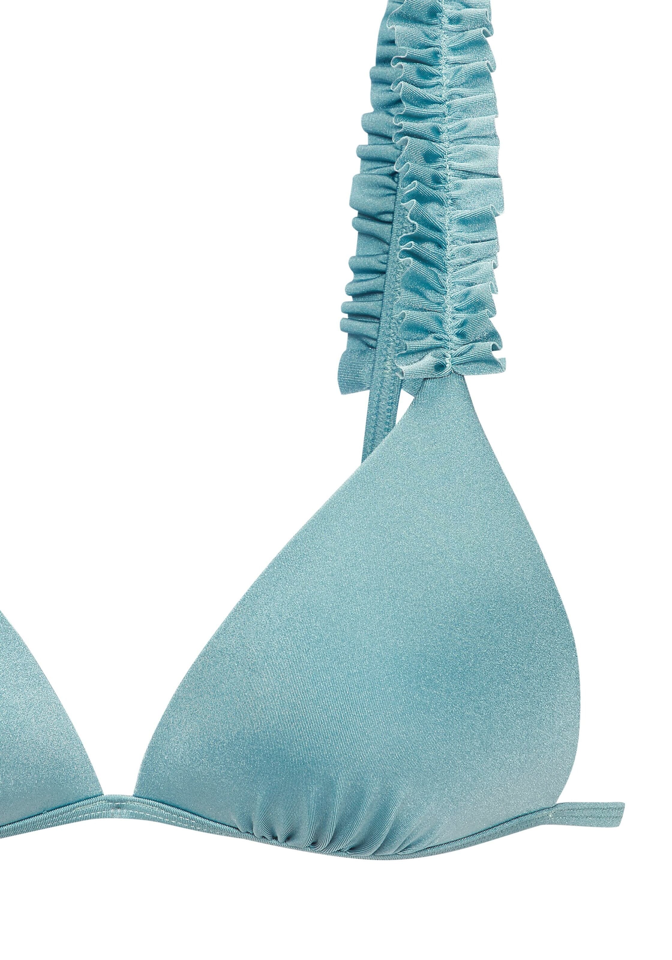 LASCANA Kolmio Bikinitoppi värissä sininen