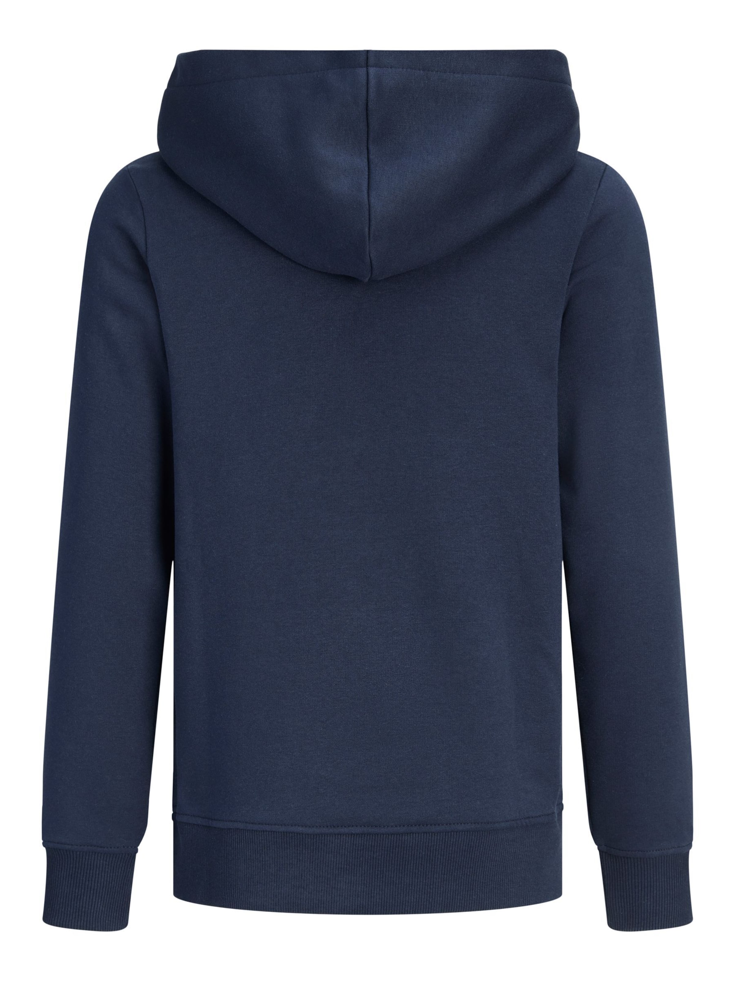 Bluză de molton 'JJTOM' de la Jack & Jones Junior pe albastru