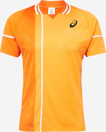 T-Shirt fonctionnel 'MATCH' ASICS en orange : devant