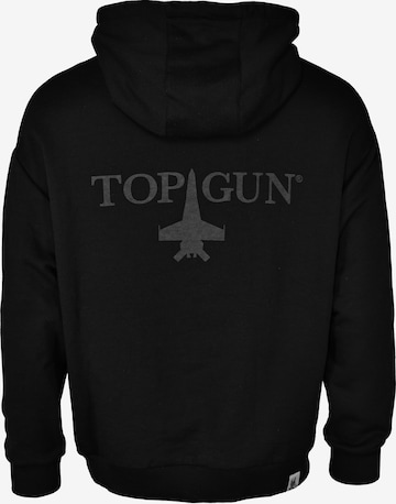 TOP GUN Sweatshirt in Black