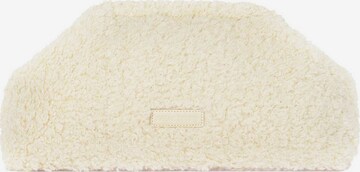 Kazar Studio Clutch in White: front