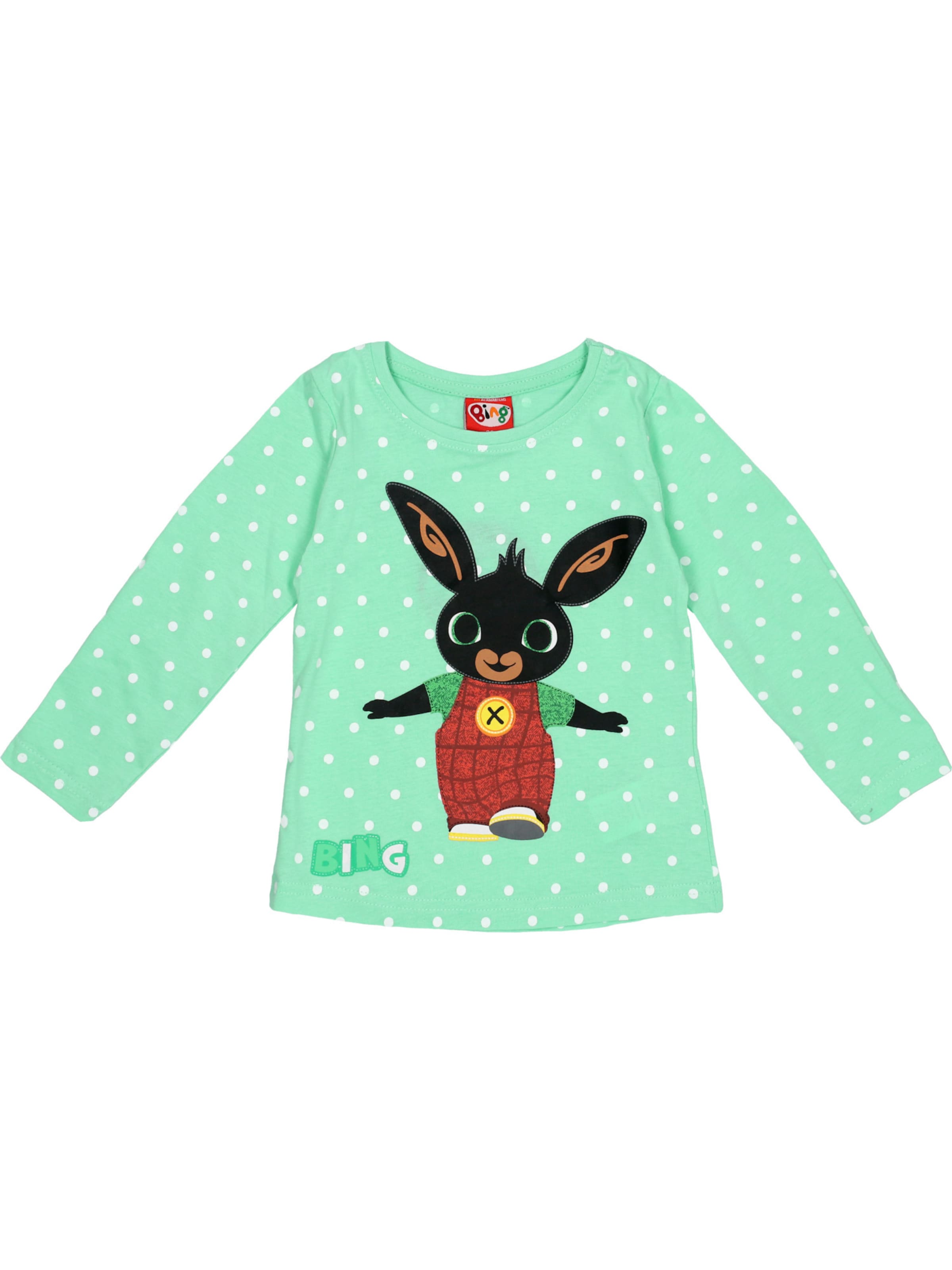 T-Shirt Bing en vert : devant