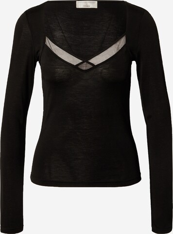 Guido Maria Kretschmer Women Shirt 'Leyla' in Black: front