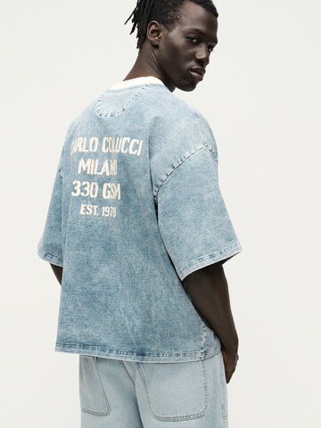 T-Shirt Carlo Colucci en bleu